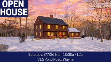 Pocasset Lake Home For Sale in Wayne Maine