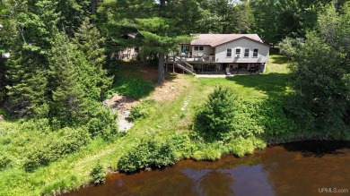 Escanaba River Home For Sale in Gwinn Michigan