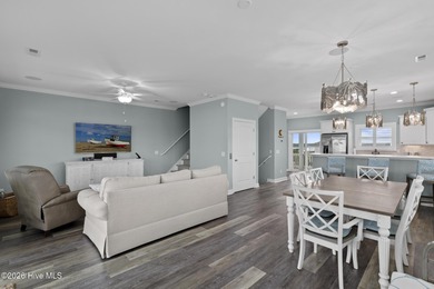 Located in North Topsail Beach, this custom-featured, truly