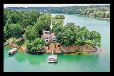 This 4,825 SF home on a stunning point lot in Keowee Key offers - Lake Home Sale Pending in Salem, South Carolina