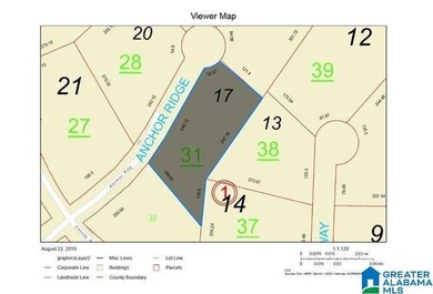 Lake Wedowee / RL Harris Reservoir Lot For Sale in Wedowee Alabama
