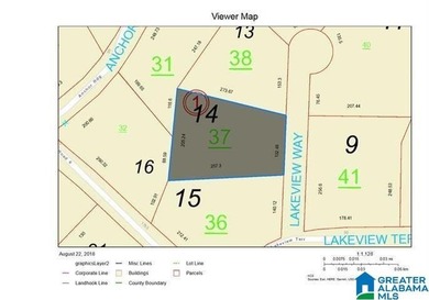 Lake Wedowee / RL Harris Reservoir Lot For Sale in Wedowee Alabama