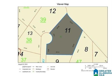 Lake Wedowee / RL Harris Reservoir Lot For Sale in Wedowee Alabama