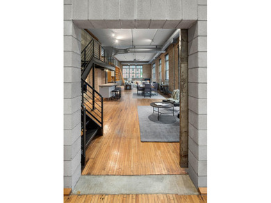 Located in the historic 801 lofts, this authentic loft offers a - photo 35