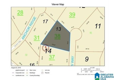 Lake Wedowee / RL Harris Reservoir Lot For Sale in Wedowee Alabama