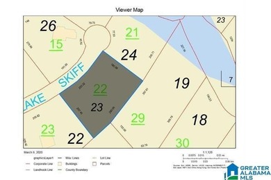 Lake Wedowee / RL Harris Reservoir Lot For Sale in Wedowee Alabama