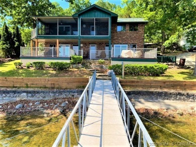 Check, check & check...Level access to the dock..Fabulous views - Lake Home For Sale in Sunrise Beach, Missouri