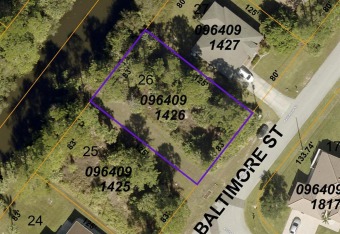 Northport Waterway Lakes and Canals Lot For Sale in North Port Florida