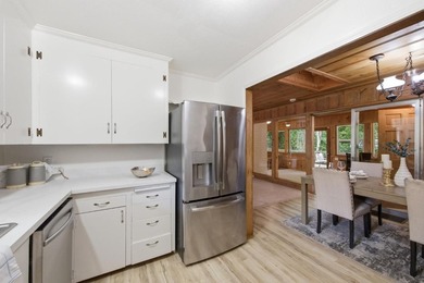 This beautifully designed redwood home is nestled along the San - photo 13