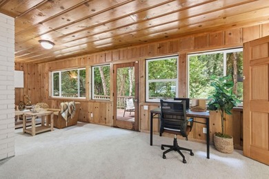 This beautifully designed redwood home is nestled along the San - photo 14