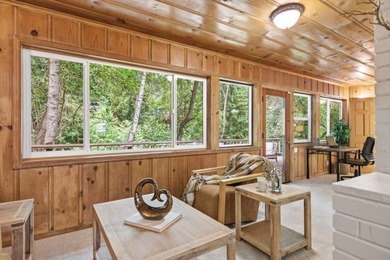 This beautifully designed redwood home is nestled along the San - photo 17
