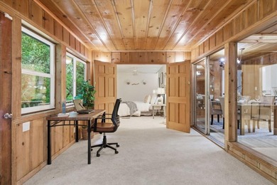 This beautifully designed redwood home is nestled along the San - photo 18