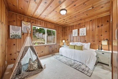 This beautifully designed redwood home is nestled along the San - photo 23