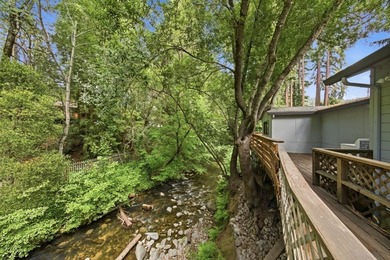 This beautifully designed redwood home is nestled along the San - photo 30