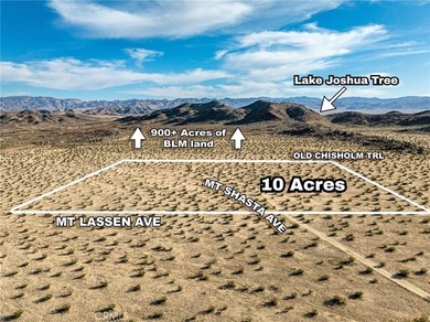 (private lake, pond, coastal) Acreage For Sale in Joshua Tree California