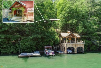 Lake Burton Home For Sale in Clarkesville Georgia