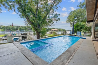 Over 300 feet of Lake LBJ shoreline, a delightful pool and spa - photo 14
