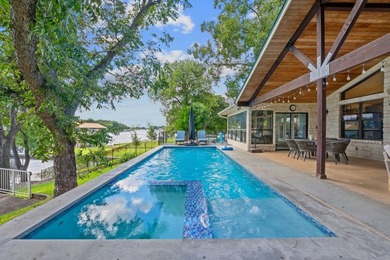 Over 300 feet of Lake LBJ shoreline, a delightful pool and spa - photo 15
