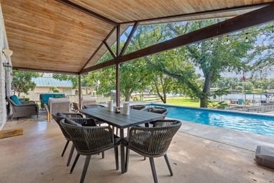 Over 300 feet of Lake LBJ shoreline, a delightful pool and spa - photo 17