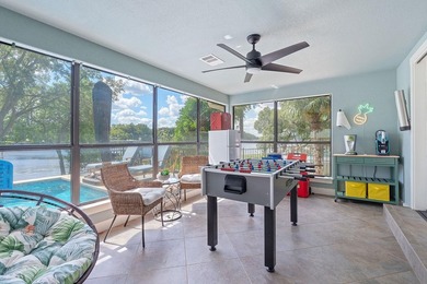 Over 300 feet of Lake LBJ shoreline, a delightful pool and spa - photo 19
