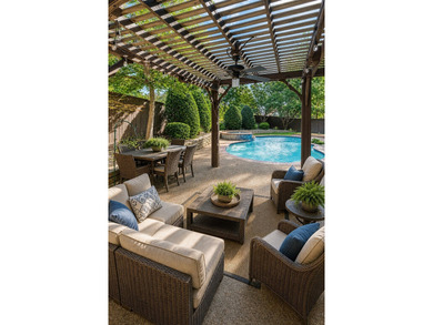 Stunning custom home in sought after Timarron with extensive - photo 33