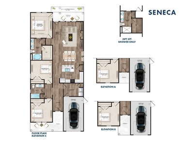 Landmark 24 Homes is proud to offer the Seneca plan in The Cove - photo 4