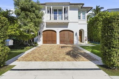 Built in 2020, this chic in-town home on the ocean block of