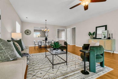 Well-maintained 2 bedroom, 2 bath home, with French door office