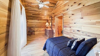 Exceptional Lake Barkley waterfront Eastern Red Cedar log home