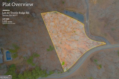 (private lake, pond, coastal) Lot For Sale in Toccoa Georgia