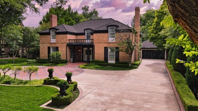 Refined living under the big elms on the brick streets. This