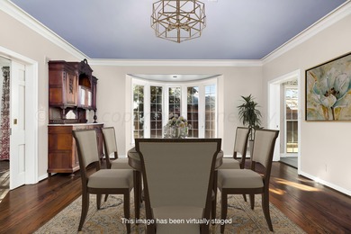 Refined living under the big elms on the brick streets. This