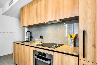 Newly delivered 1BR/1BA corner residence at 501 Residences