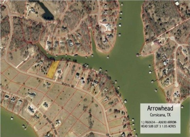 Richland Chambers Lake Lot For Sale in Corsicana Texas