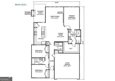 **NEW CONSTRUCTION RANCH PLAN by TIH Homes on a full unfinished - photo 2