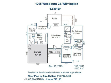 Welcome to 1205 Woodburn Ct, a well-maintained 3 bedroom, 2 bath