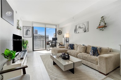 Experience the best of Brickell in this high floor 1 bedroom +