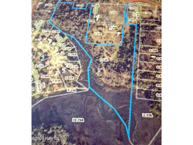 Newport River  Acreage For Sale in Morehead City North Carolina