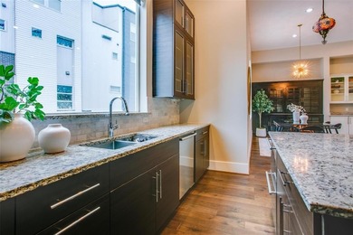 Step into a bold, 4-level townhome that seamlessly marries the