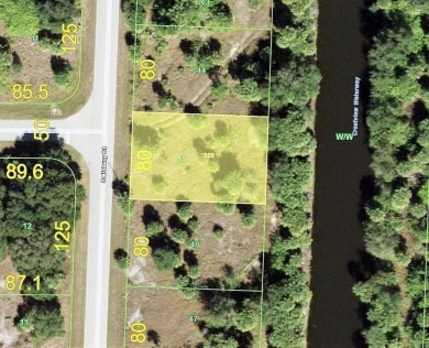 Port Charlotte Waterway Lakes Area Lot For Sale in Port Charlotte Florida