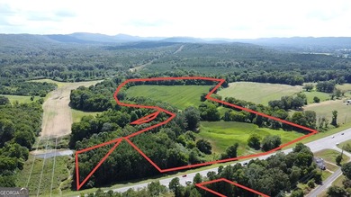 (private lake, pond, creek) Acreage For Sale in Armuchee Georgia