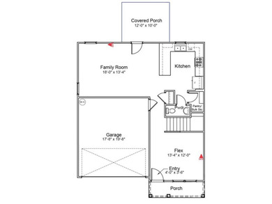The Guilford offers 4 bedrooms, 2.5 baths, and a thoughtfully - photo 2