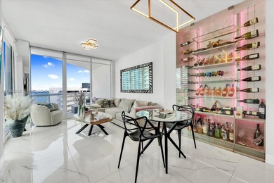 This 1-bedroom, 1.5-bath residence at Platinum Condominium