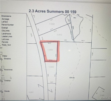 Lake Acreage For Sale in Gordo, Alabama