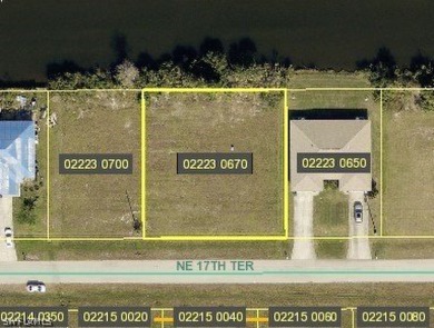 Cape Coral Lakes Area Lot For Sale in Cape Coral Florida
