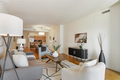 Seventh-floor views of the Willamette River from the living room - photo 11