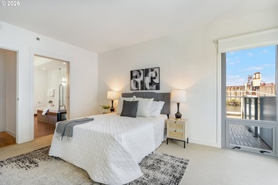 Seventh-floor views of the Willamette River from the living room - photo 17