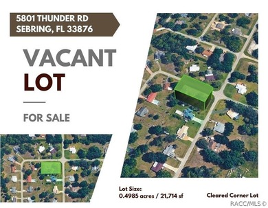 Lake Istokpoga Lot Sale Pending in Sebring Florida