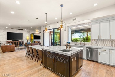Situated on a premier lot in The Palisades at Summerlin, this