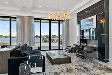 Waterfront estate home built in 2022, ideally positioned on a